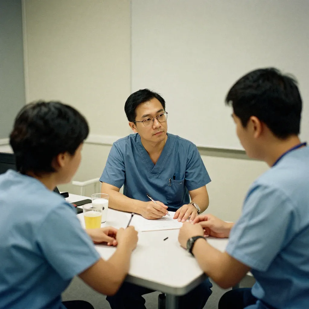 Abstract macro photograph of plant structure in cool tones
