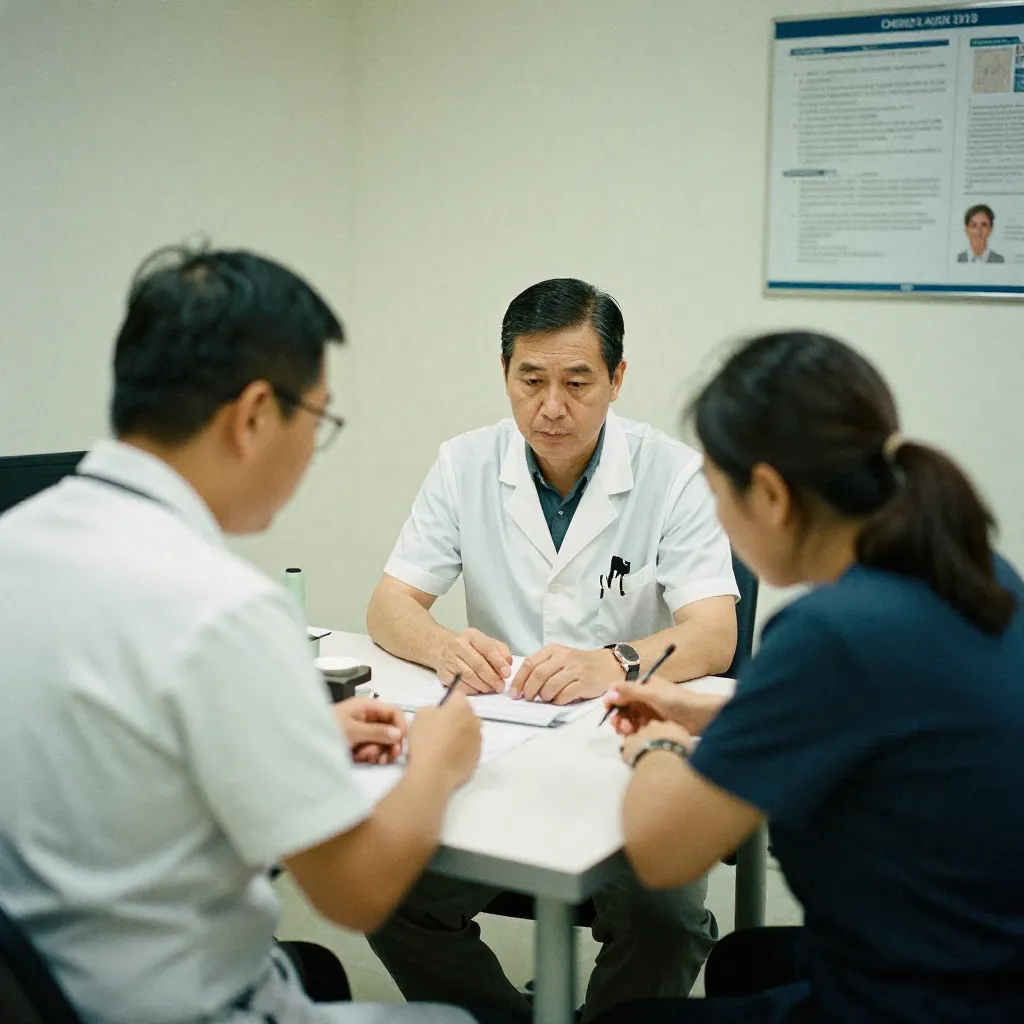 Abstract teal mist gradient texture