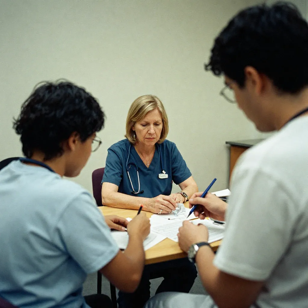 Cool winter blue abstract seasonal texture
